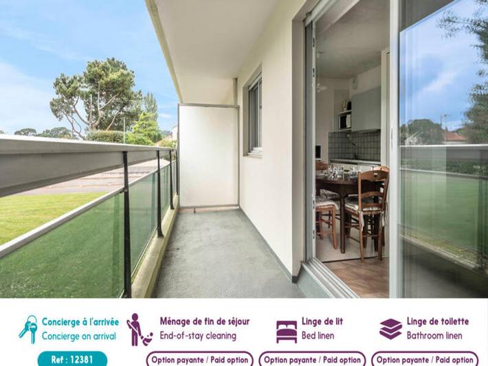 Gîte pour 4 personnes, avec terrasse, adapté aux familles dans Golf de Pornic - 3