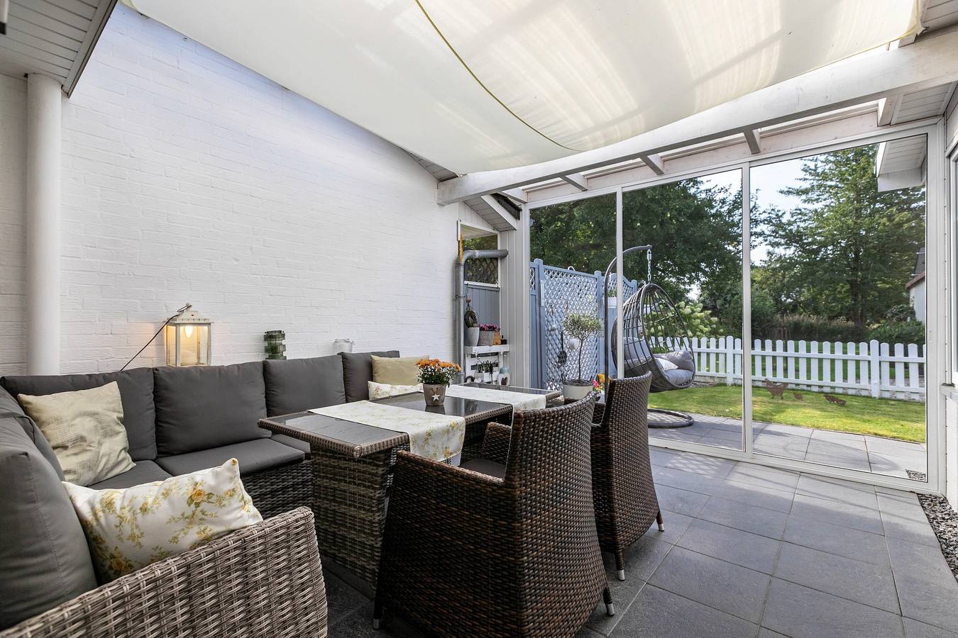 Ganze Wohnung, Ferienwohnung Butjes" mit privater Terrasse, Gemeinschaftsgarten und Wi-Fi in Sollwitt, Grünes Binnenland