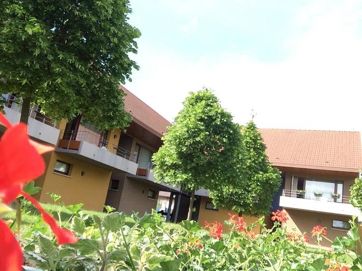 Gîte pour 3 personnes, avec jardin à Marckolsheim