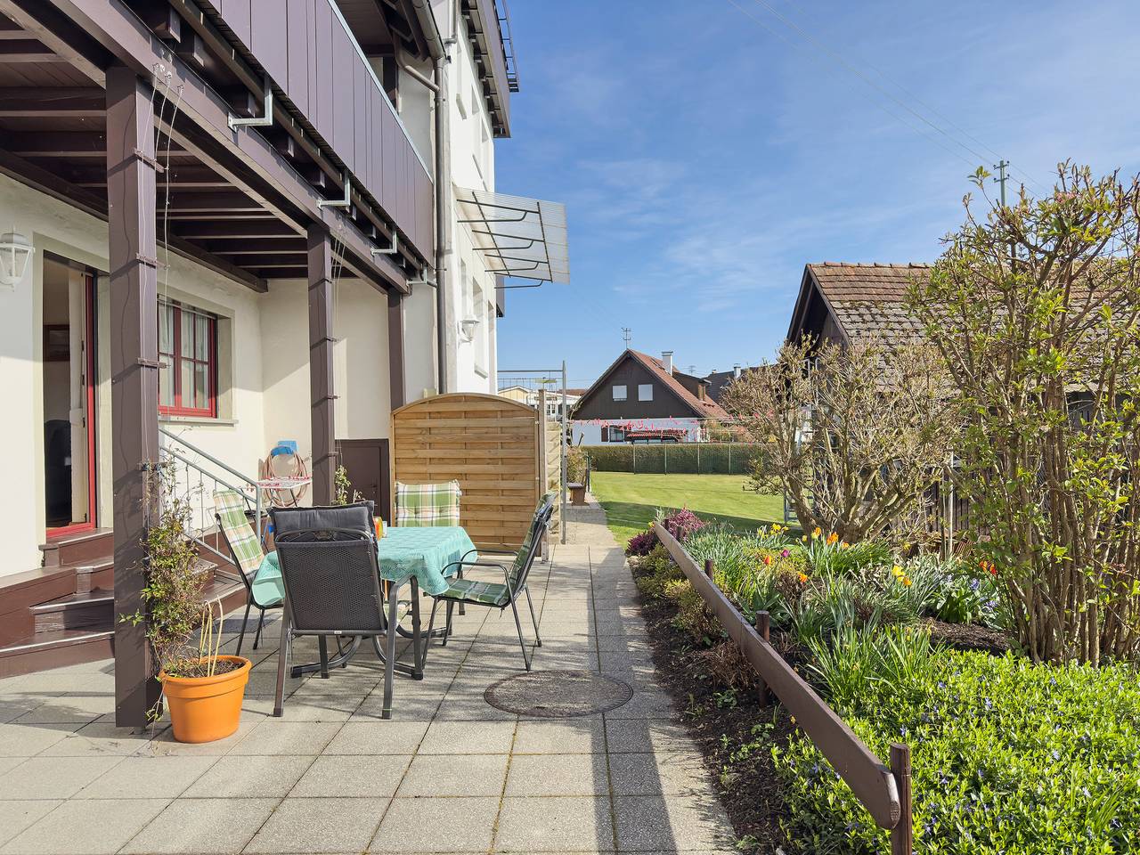 Ganze Wohnung, Ferienwohnung '1, 80 Qm' mit Gemeinschaftsgarten, Balkon und Wi-Fi in Kressbronn am Bodensee, Region Bodensee-Oberschwaben