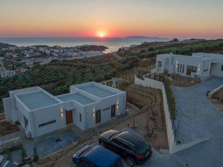 Bungalow für 6 Personen, mit Terrasse und Pool sowie Garten auf Kreta - 4