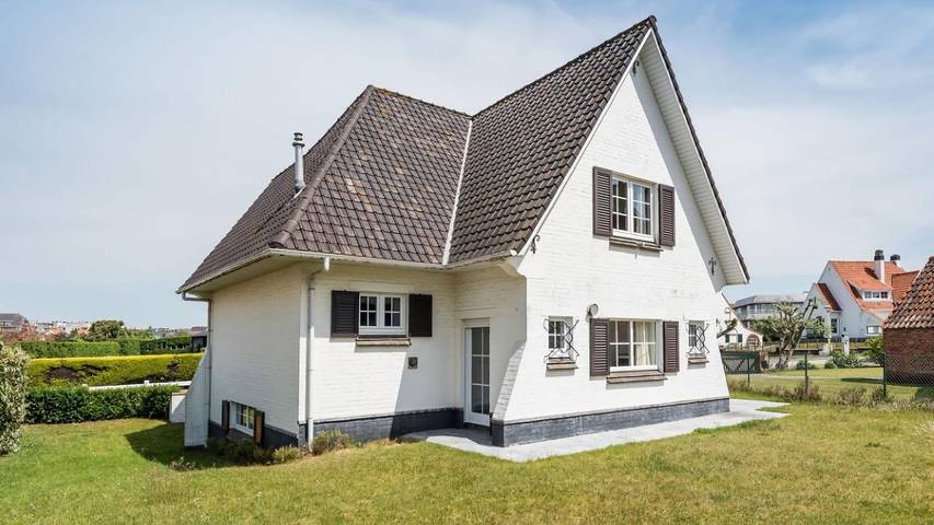 Villa pour 8 personnes, avec terrasse et jardin en Mer du Nord (Belgique)