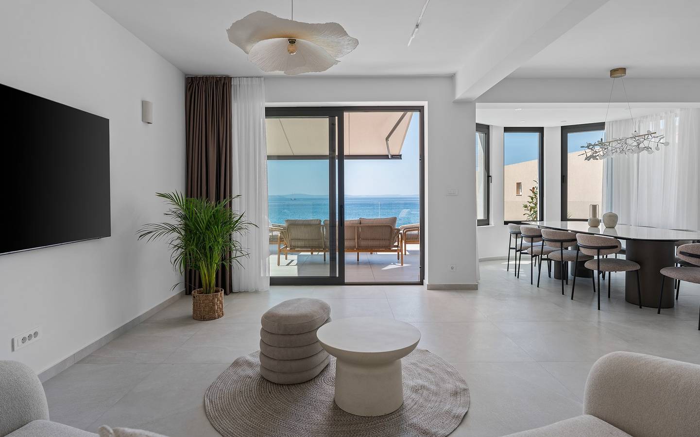 Seaview Villa Bota: Ein luxuriöser Rückzugsort an der Küste in Podstrana in Podstrana, Split-Dalmatien