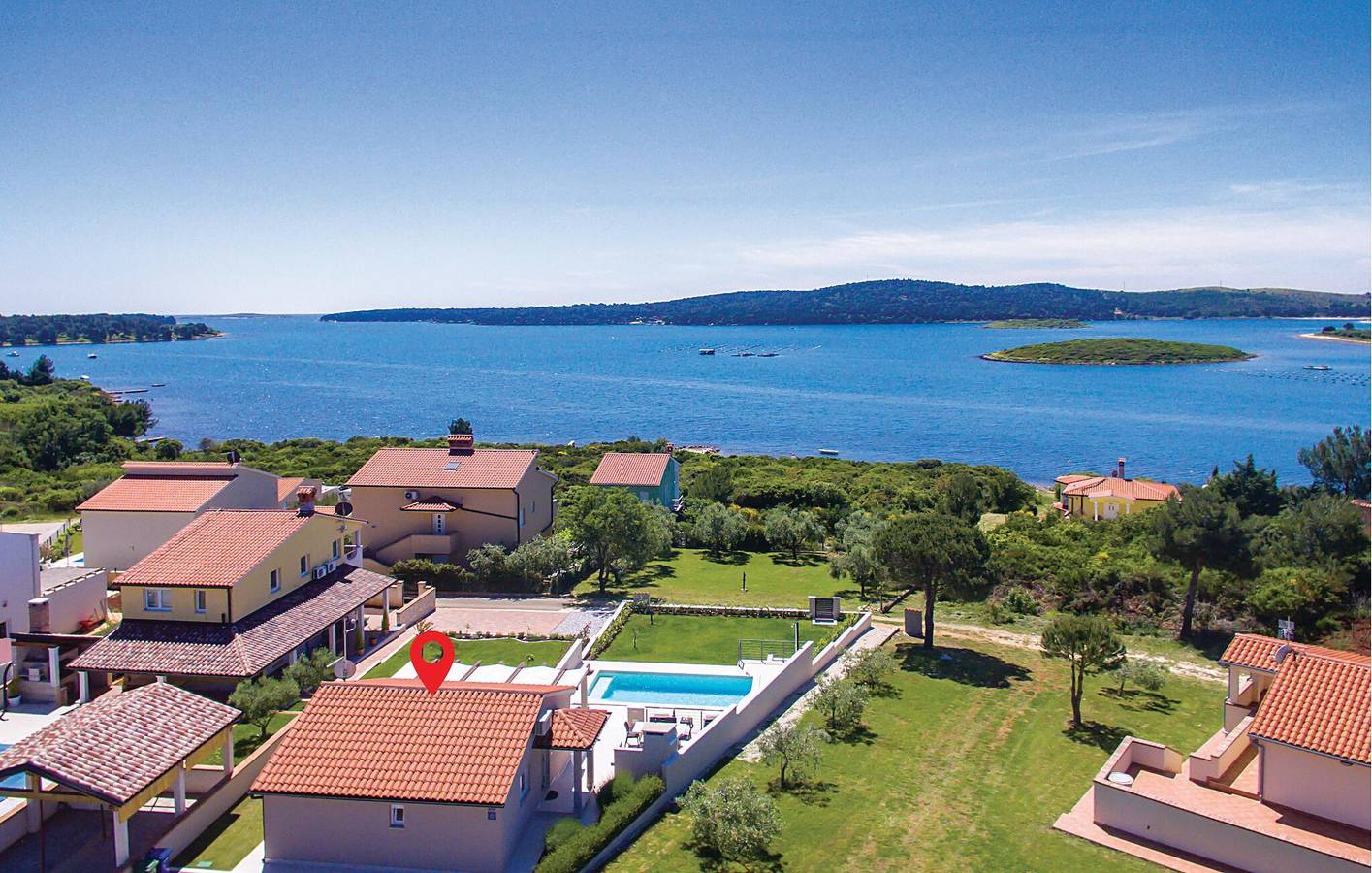 Ferienhaus für 4 Personen mit Terrasse in Pula-Medulin, Pomer