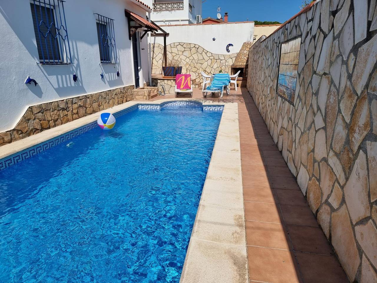Vakantiehuis voor 8 personen met balkon/terras in L'Escala, Upper Empordà