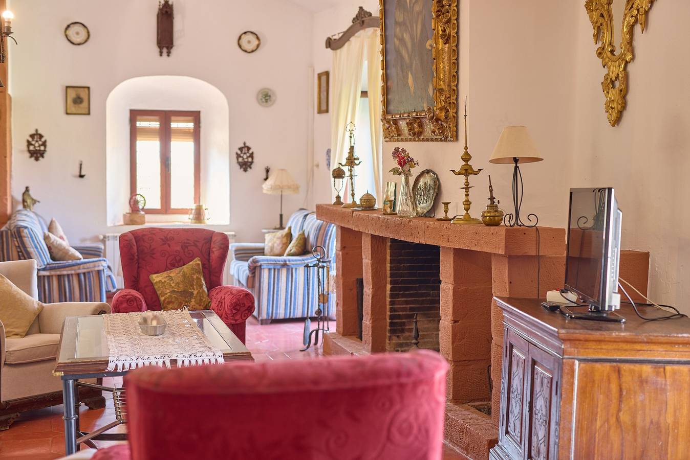 Finca 'Molino De Aceite 1911' mit Bergblick, Wi-Fi und Klimaanlage in Montoro, Sierra de Cardeña y Montoro