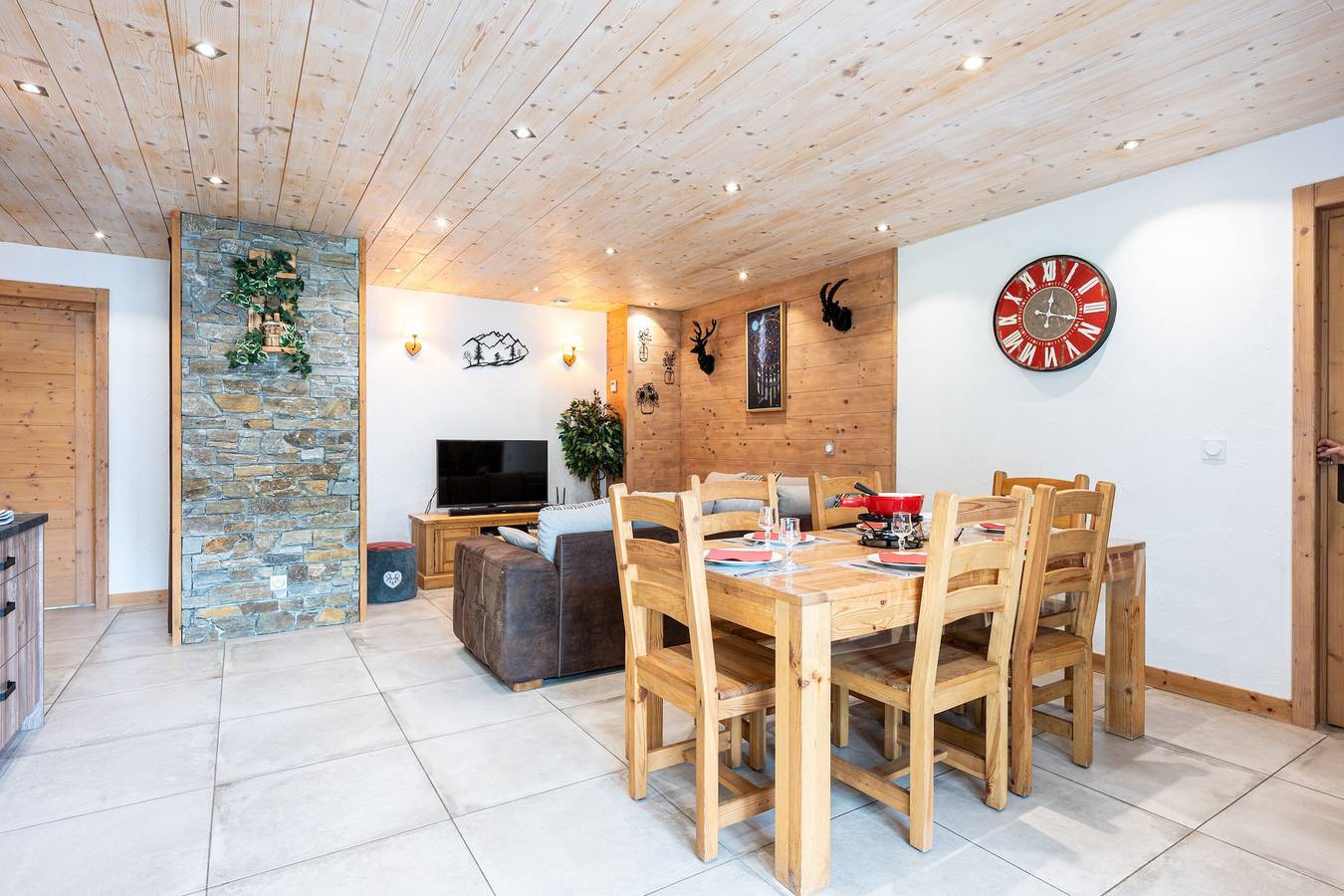 Ferienhaus 'L'attrape Rêves' mit Bergblick und Wi-Fi in Bessans, Region Saint-Jean-de-Maurienne