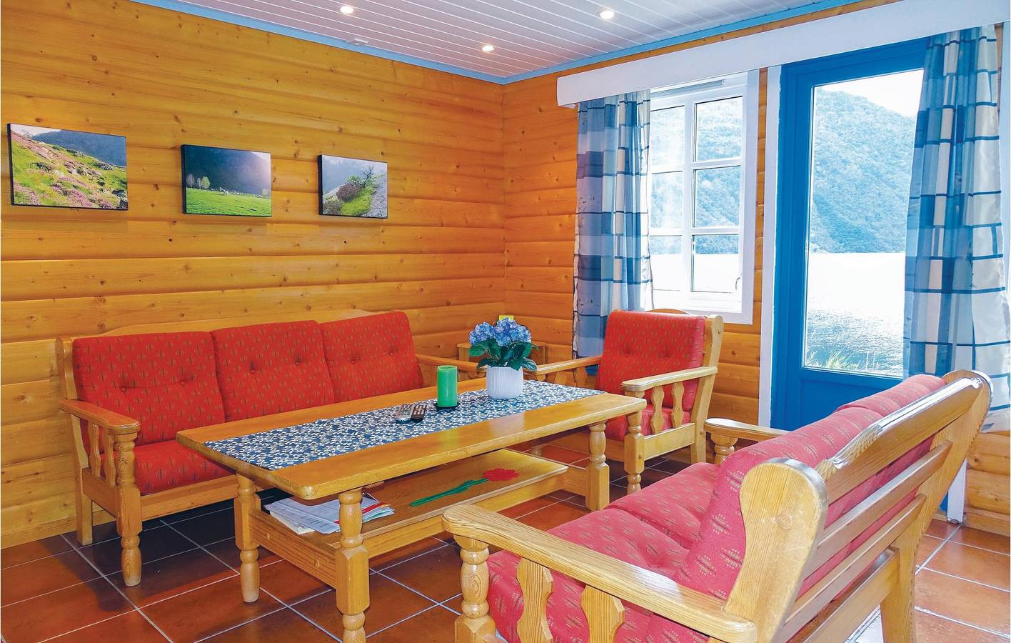 Maison de vacances pour 6 personnes avec terrasse in Frafjord, Gjesdal