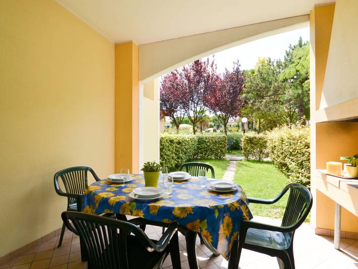Ferienhaus für 5 Personen, mit Kinderpool und Balkon sowie Garten in Bibione - 3