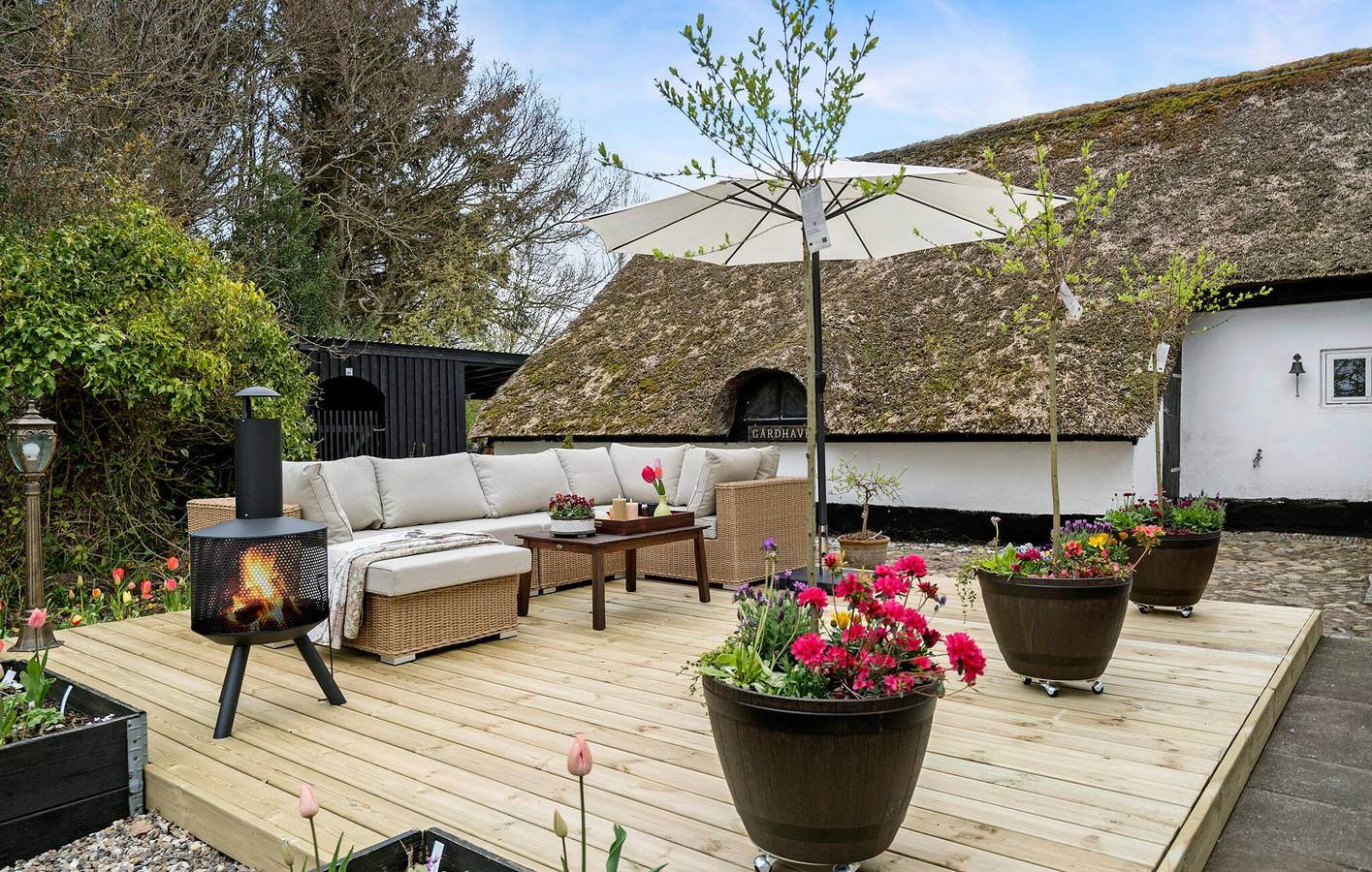 Ferienhaus für 6 Personen mit Garten in Tim, Holstebro und Umgebung