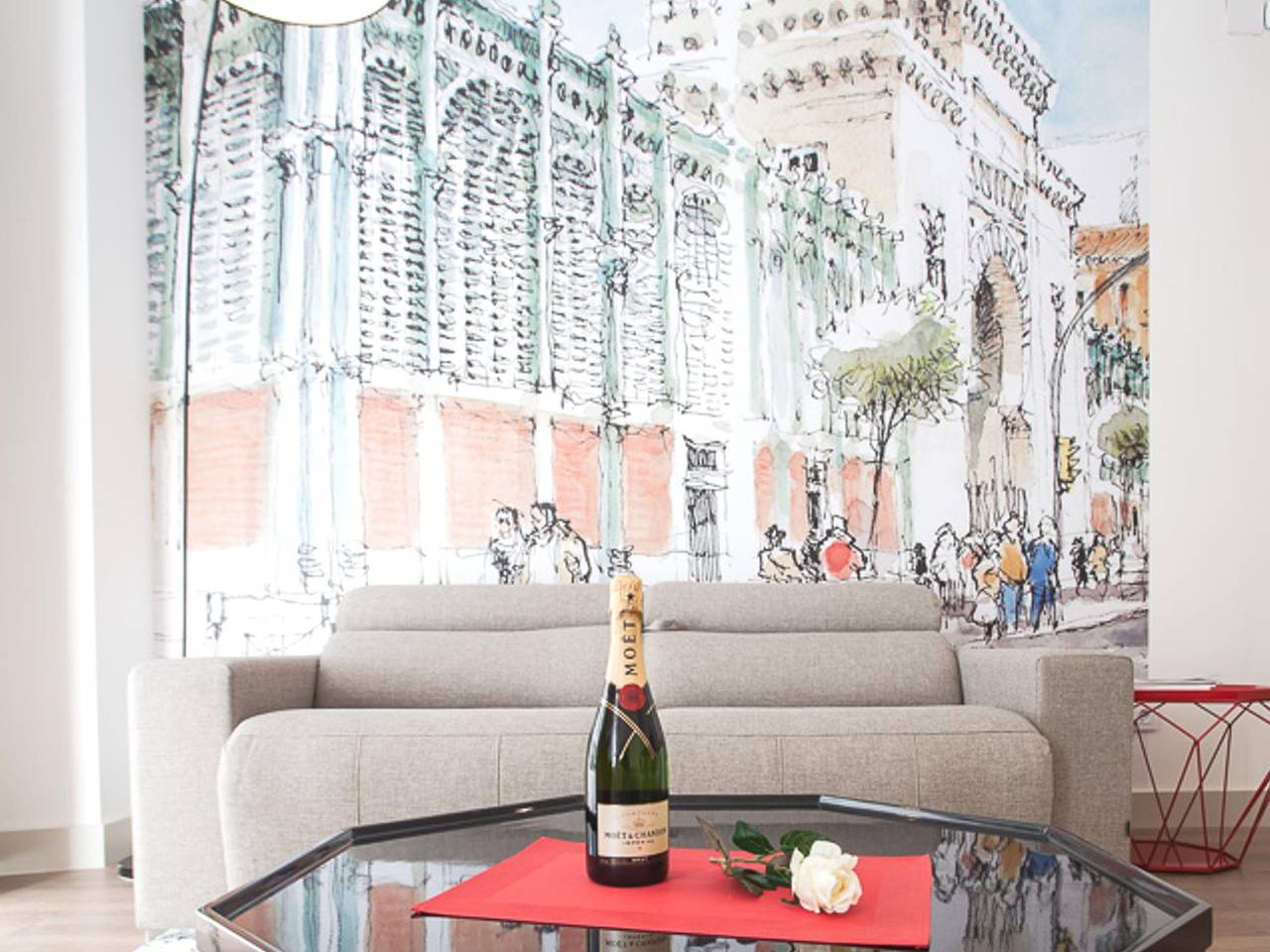 Entire vacation apartment, Del Parque Flats Santos - Mercado in Malaga Centro Historico, Malaga