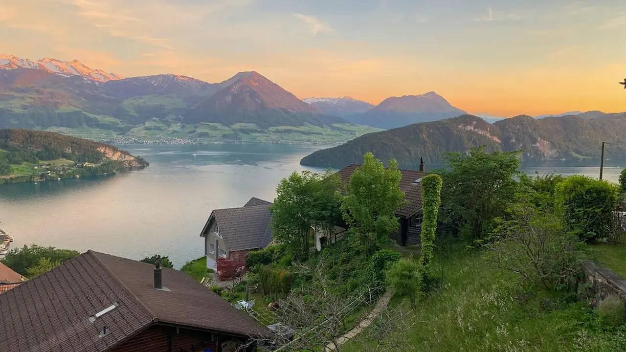 Ferienhaus für 7 Personen (99 m²) in Vitznau in Vitznau, Lake Lucerne
