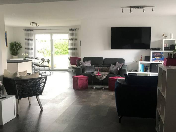 Ganze Ferienwohnung, Haus der 3 Regionen - Appartement/Fewo, Toilette und Bad/Dusche getrennt in Bad Wurzach, Region Bodensee-Oberschwaben