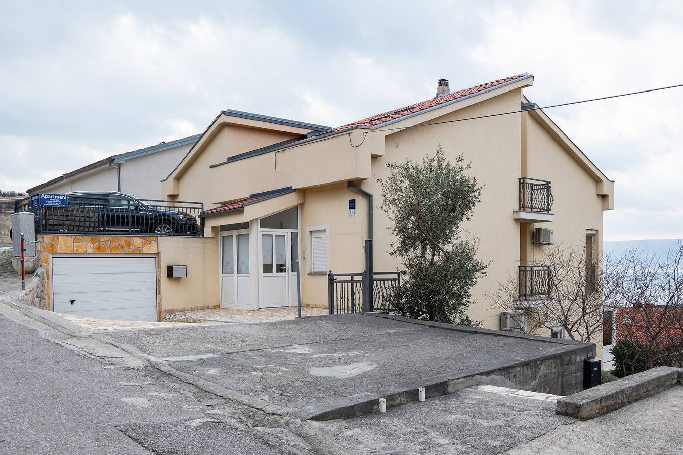 Ganze Wohnung, Studio Appartement mit Balkon und Meerblick Klenovica, Novi Vinodolski As-20556-a in Klenovica, Primorje-Gorski Kotar