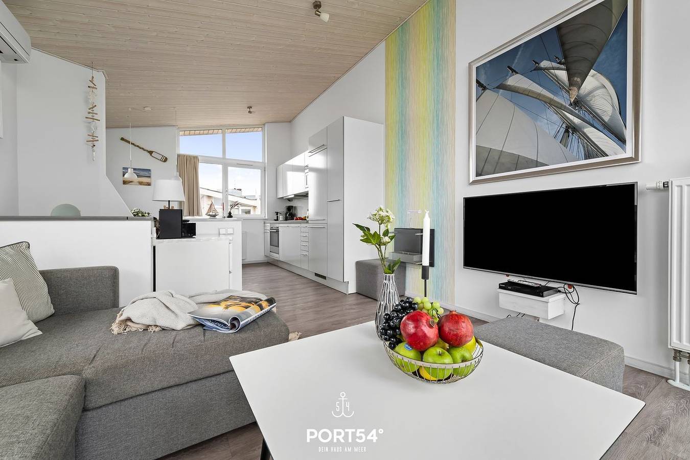 Marina Lounge - tolle Ausstattung, bester Meerblick, gr. Garten, Sauna, Bikeport in Wendtorfer Strand, Wendtorf