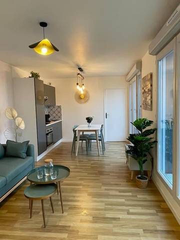 Gîte pour 4 personnes, avec terrasse et vue à Champs-sur-Marne