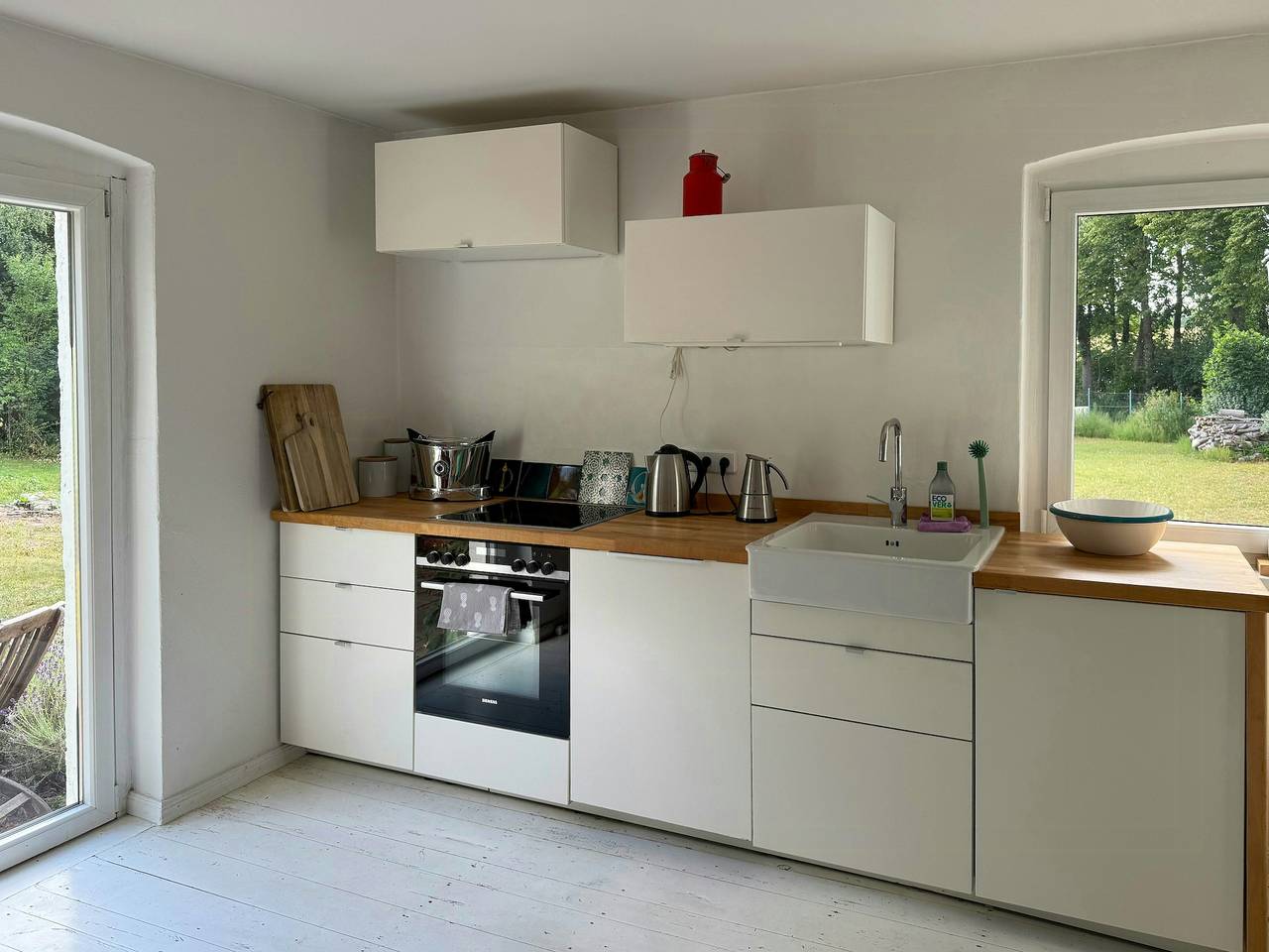 Haus zwischen Wald und Feldern in Brandenburg in Biesendahlshof, Casekow