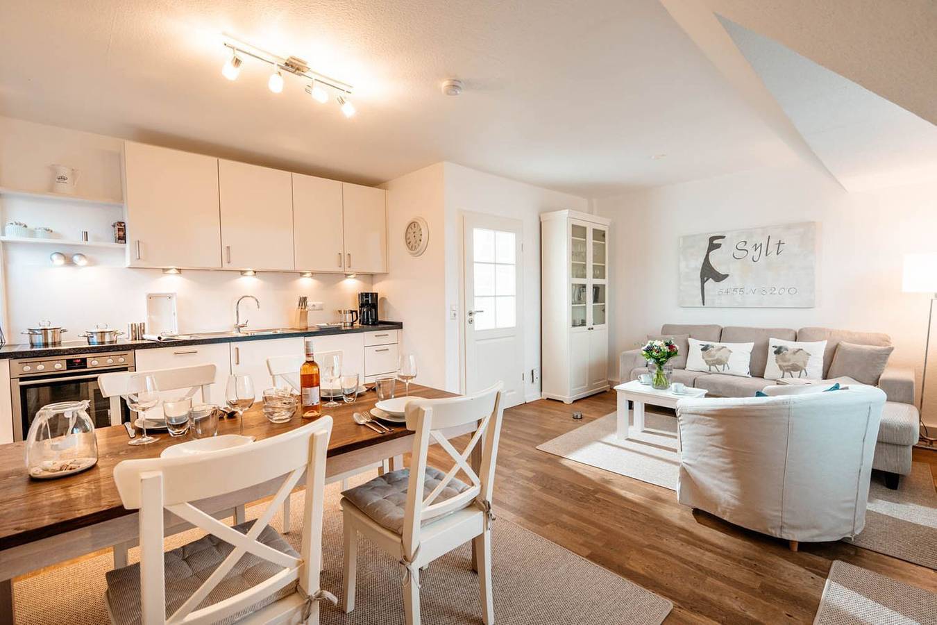 Ganze Wohnung, Diese Ferienwohnung ist genauso schön wie ihr Name: "Herzmuschel" in Tinnum, Sylt (Gemeinde)