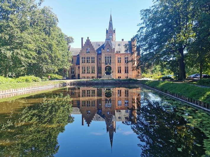 Ferienwohnung für 2 Personen, mit Terrasse und Garten sowie Ausblick in Damme (Belgien)