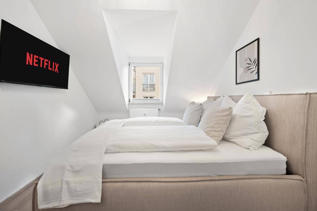 Appartement entier, Malu Rooms - im Stadtzentrum, Klima, Smarttv, Netflix, 24h Checkin in Ludwigsbourg, Arrondissement de Ludwigsbourg