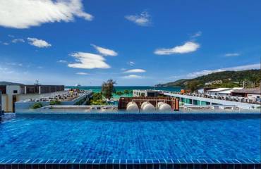 Station pour 3 personnes, avec balcon et piscine à Patong Beach