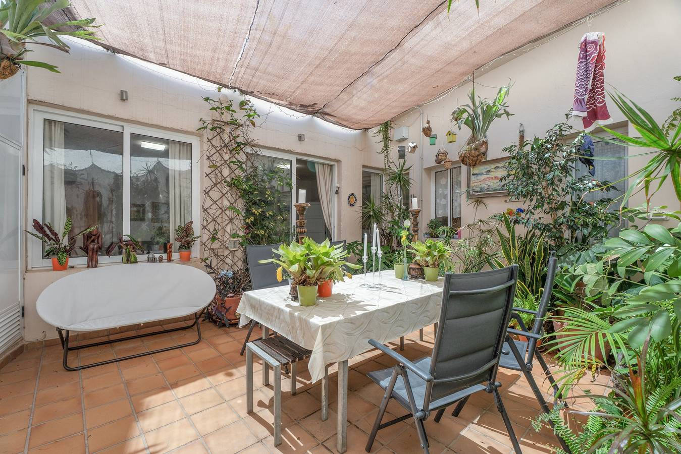 Ganze Wohnung, Ferienwohnung 'Casa Tesalia' mit Meerblick, Wlan und Klimaanlage in Güímar, Teneriffa Süd