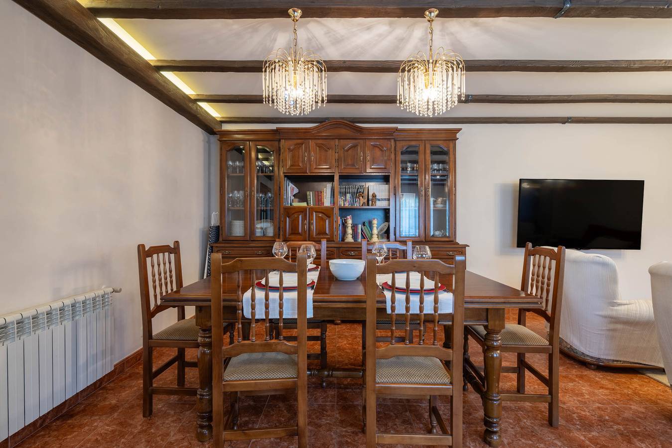 Maison de campagne "Casa Da Carballeira" avec vue sur les montagnes, jardin privé et Wi-Fi in A Estrada, Province de Pontevedra