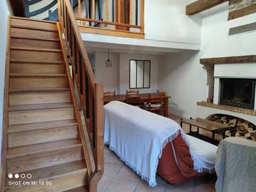 Location de vacances pour 7 personnes, avec balcon à Méolans-Revel