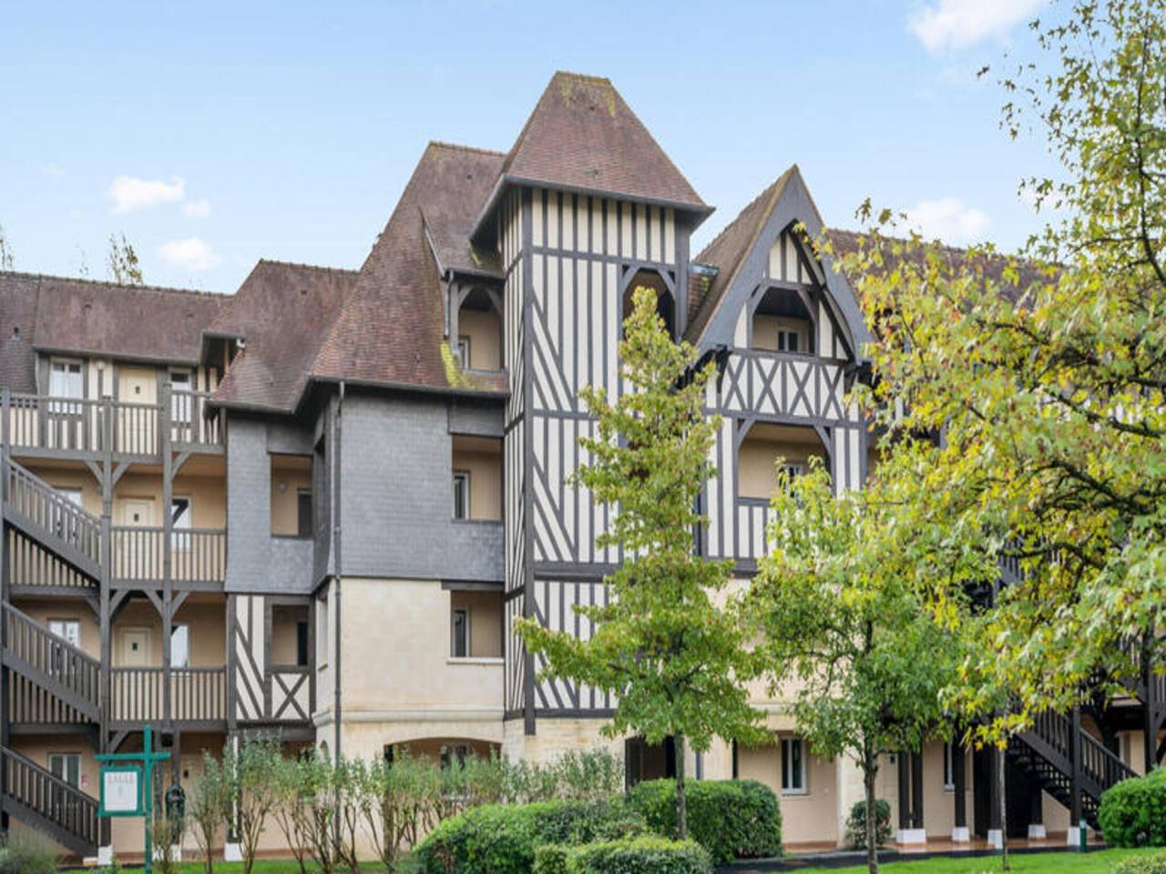 Apartamento entero, El apartamento de la residencia de golf in Deauville, Region de Lisieux