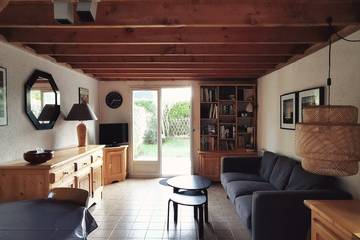 Gîte pour 4 personnes, avec terrasse et jardin dans Plage Valentin Batz