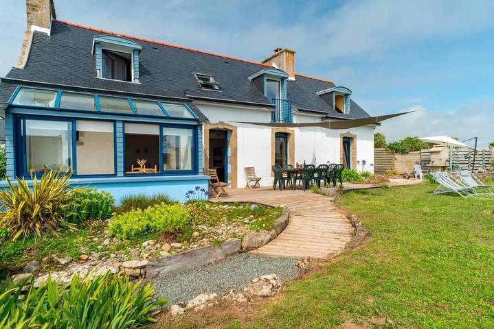 Maison de vacances pour 10 personnes, avec balcon et jardin