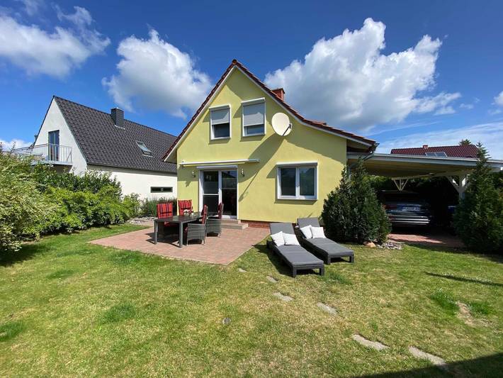 Ferienhaus für 4 Personen, mit Sauna und Garten, mit Haustier am Selliner See