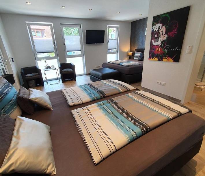 Maison d’hôte pour 4 personnes, avec jardin et vue, adapté aux familles à Rust - 3