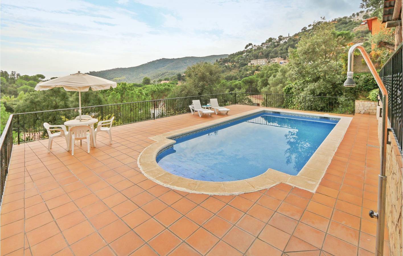 135 Quadratmeter Wohnung: Wi-Fi, Pool, Terrasse in Calonge in Mas Pere, Calonge