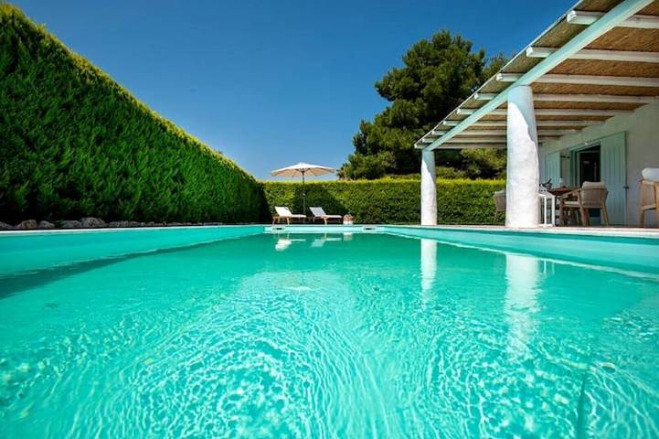 Ferienhaus für 4 Personen, mit Garten und Balkon auf Kos