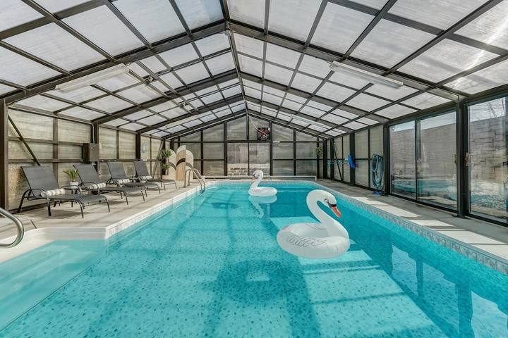Appartement de vacances pour 6 personnes, avec vue ainsi que balcon et piscine