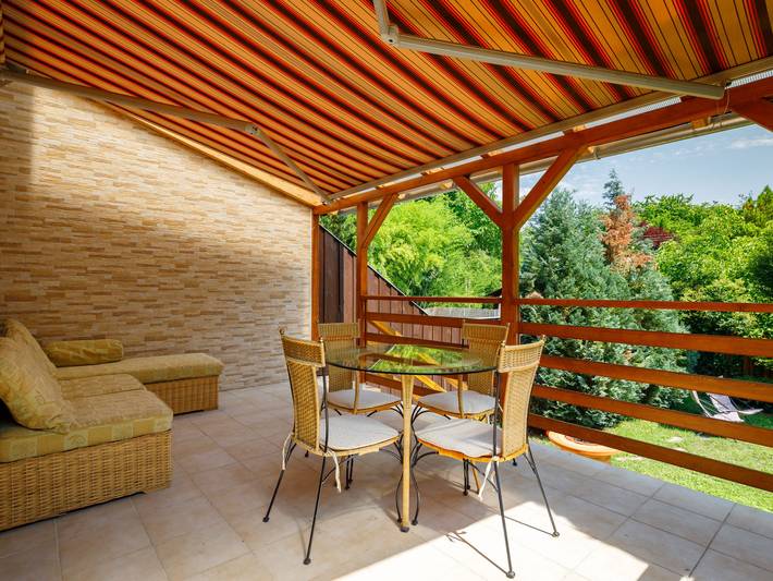 Ferienhaus für 5 Personen, mit Balkon und Terrasse sowie Garten am Balaton - 2