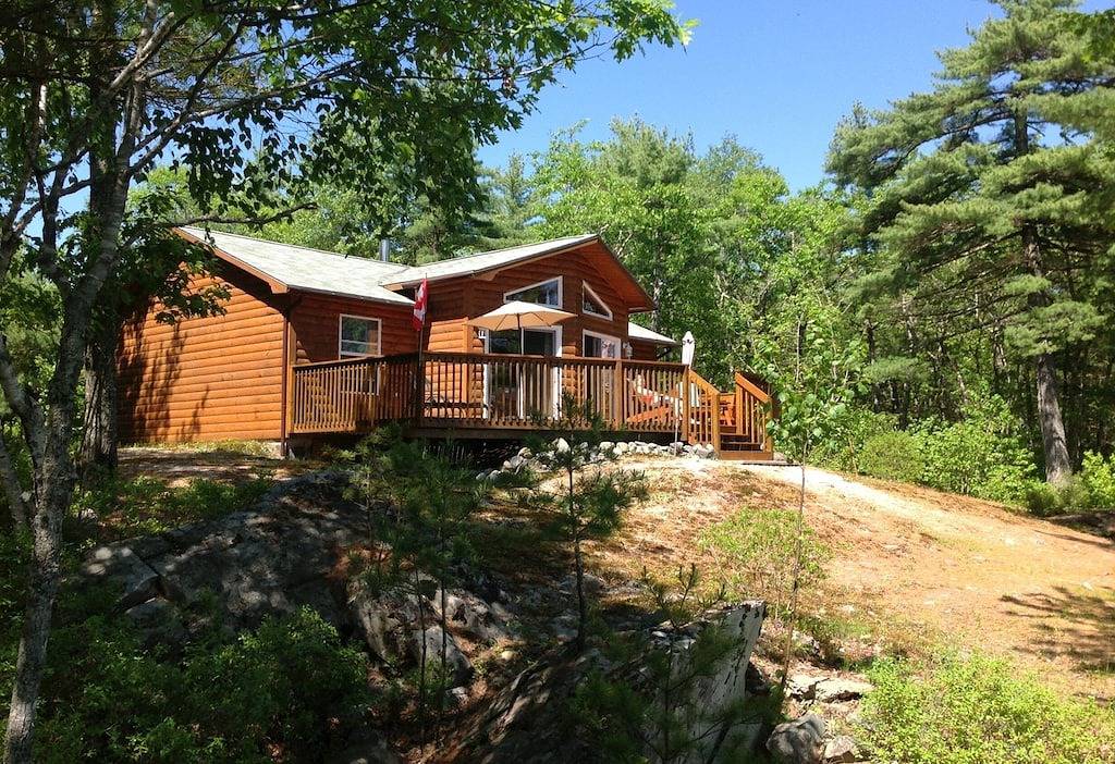 House Eagle Cove - Cottage direkt am Ufer das Ponhook Lake in Region of Queens Municipality, Queens County