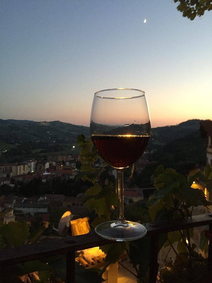 Chambre d’hôte pour 2 personnes, avec vue et terrasse, animaux acceptés dans Canelli