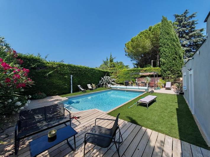 Gîte pour 2 personnes, avec terrasse et piscine à Clarensac - 4