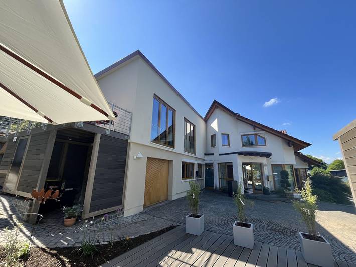 Ferienwohnung für 4 Personen, mit Balkon und Terrasse sowie Garten in Kirn