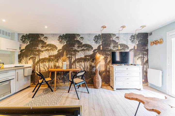Appartamento intero, Studio La Bohème in stile provenzale con terrazza, parcheggio e aria condizionata in Lorgues, Draguignan e dintorni