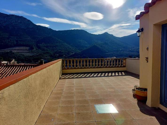 Maison de vacances pour 4 personnes, avec terrasse et vue