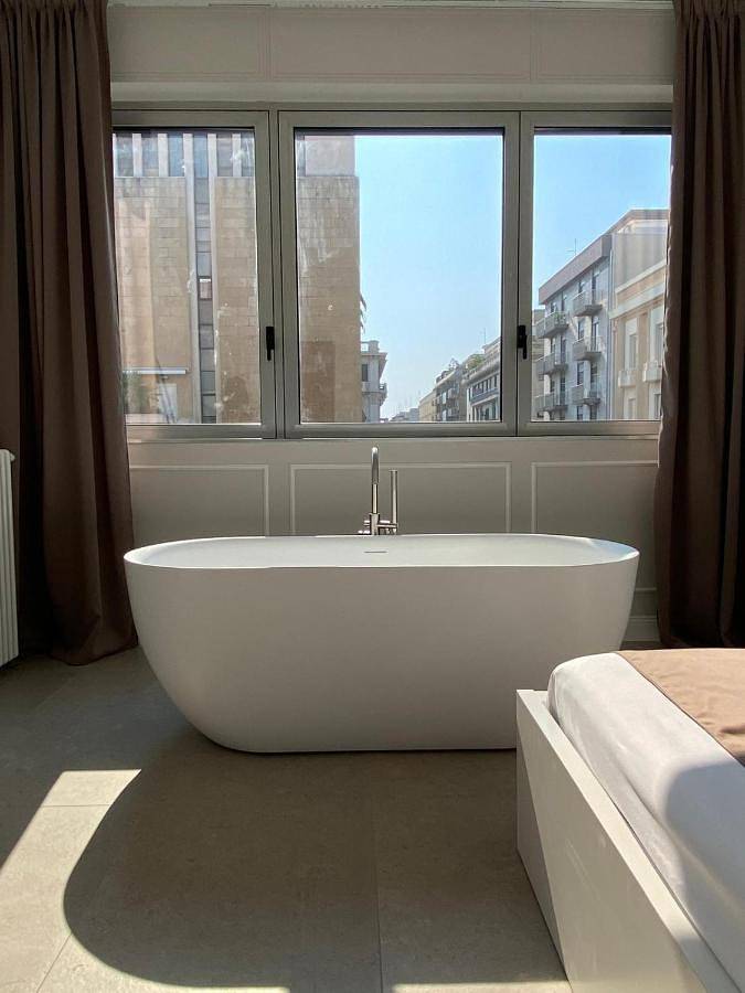 BnB für 2 Personen, mit Balkon und Ausblick in Bari