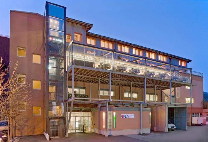 Hotel für 2 Personen, mit Whirlpool und Terrasse sowie Sauna in Brig (Wallis)