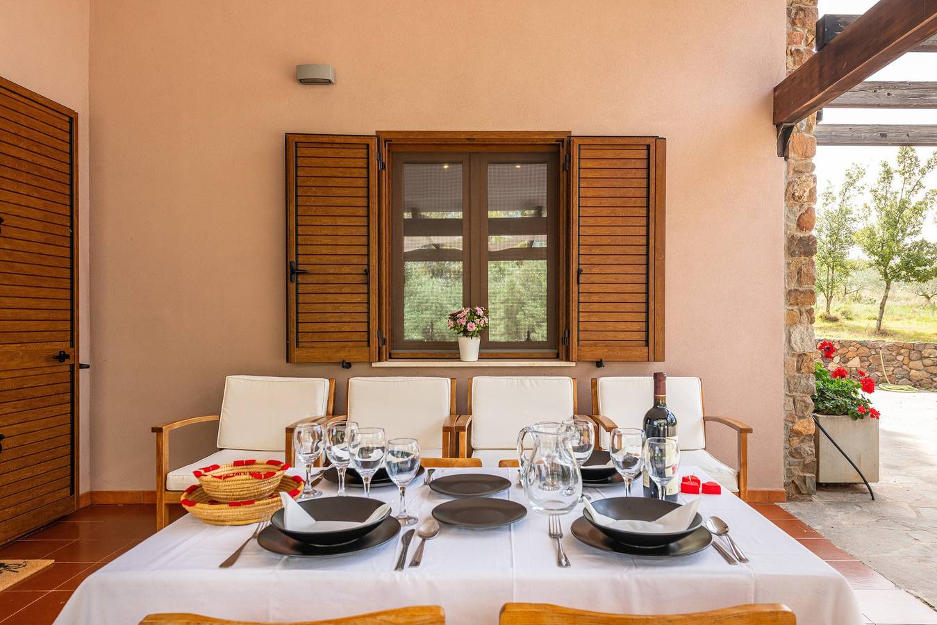 Casa de vacaciones 'Casa Suestellas' con jardín y Wi-Fi in Teulada (Italia), Provincia de Cagliari