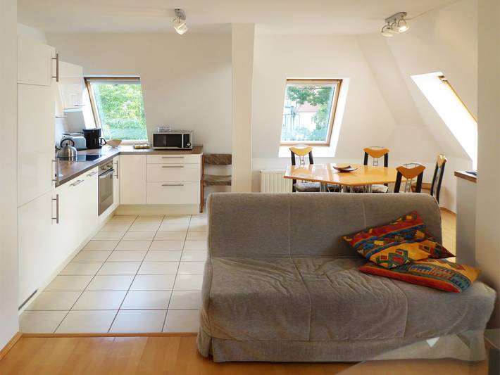 Appartamento intero, Appartamento vacanze per 5 persone con giardino in Blasewitz, Dresda
