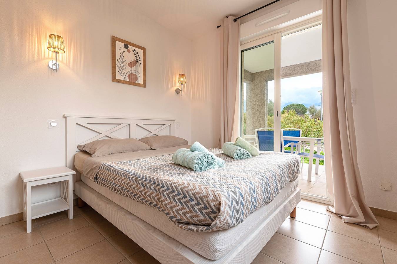 Appartamento intero, Appartamento vacanze per 6 persone con terrazza in Oletta, Calvi e dintorni