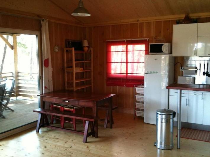 Ferienhaus für 6 Personen, mit Terrasse und Garten in Carcans Plage - 2