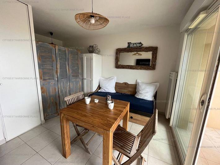 Ganzes Studio, Studio für 4 Personen mit Terrasse in Saint Pierre la Mer, Fleury